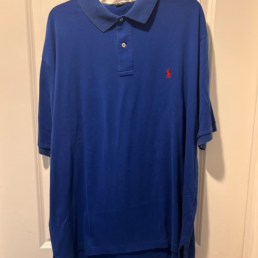 Ralph Lauren Men's Polo Shirt in Rich Blue
